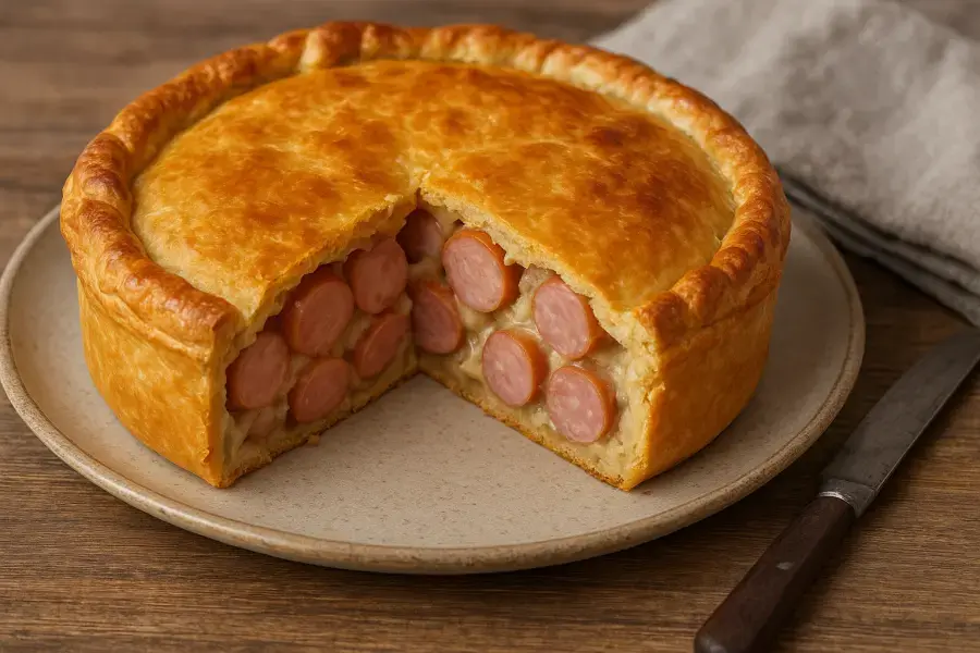 Torta de salsicha de liquidificador é a receita para quem chegou no fim de mês sem dinheiro, mas merece um lanche gostoso e fácil
