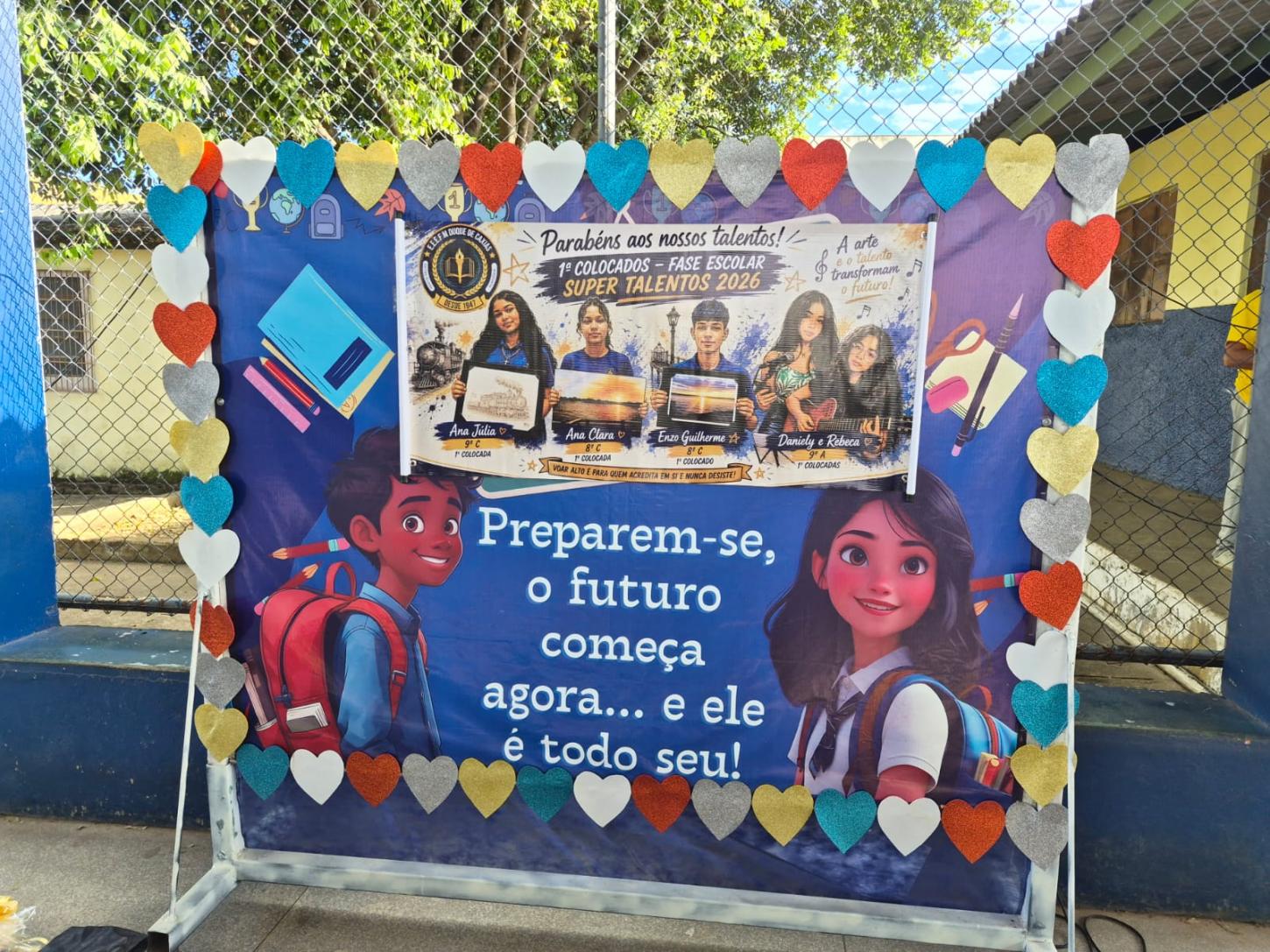 TALENTO, ARTE E EMOÇÃO MARCAM A PREMIAÇÃO DO SUPER TALENTOS 2026 NA EEEFM DUQUE DE CAXIAS