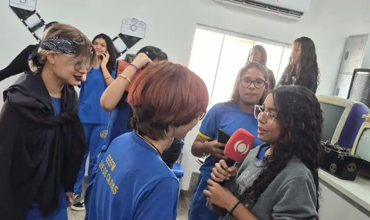 Comunicação e Jornalismo Escolar são Destaques em Palestra na EEEMF Duque de Caxias
