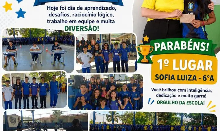 GINCANA DE MATEMÁTICA MOBILIZA ESTUDANTES DO 6º E 7º ANOS NA EEEFM DUQUE DE CAXIAS