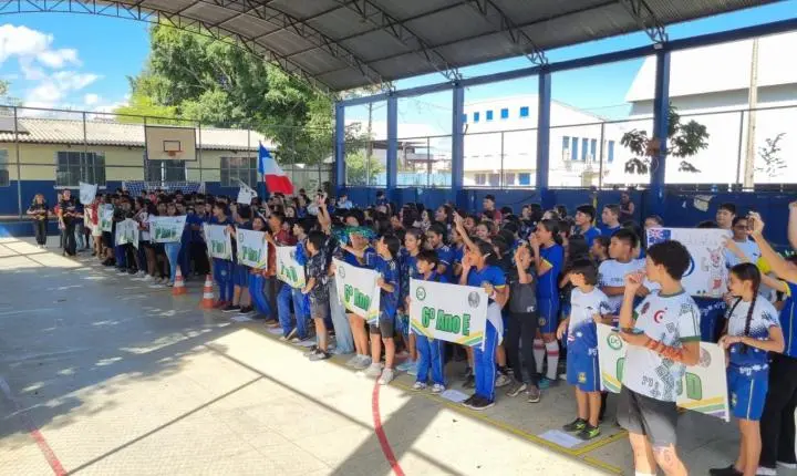  MURAL DE FOTOS DO JIDUQUE 2026 REGISTRA OS MELHORES MOMENTOS DOS JOGOS ESCOLARES