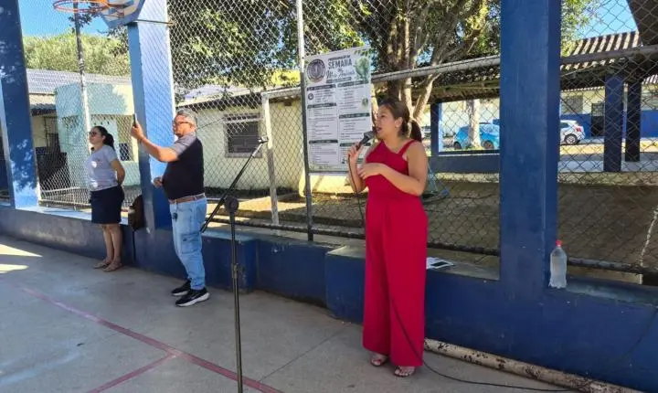 SEMANA DO MEIO AMBIENTE TEM INÍCIO COM PALESTRAS E EXPOSIÇÃO DE TRABALHOS NA EEEFM DUQUE DE CAXIAS